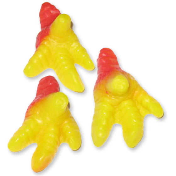 Vidal Gummi Chicken Feet - 12 oz bag