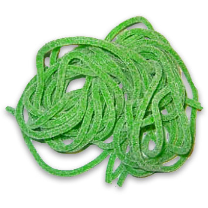 GERRITS SOUR LACES BULK – GREEN APPLE (2LBS)