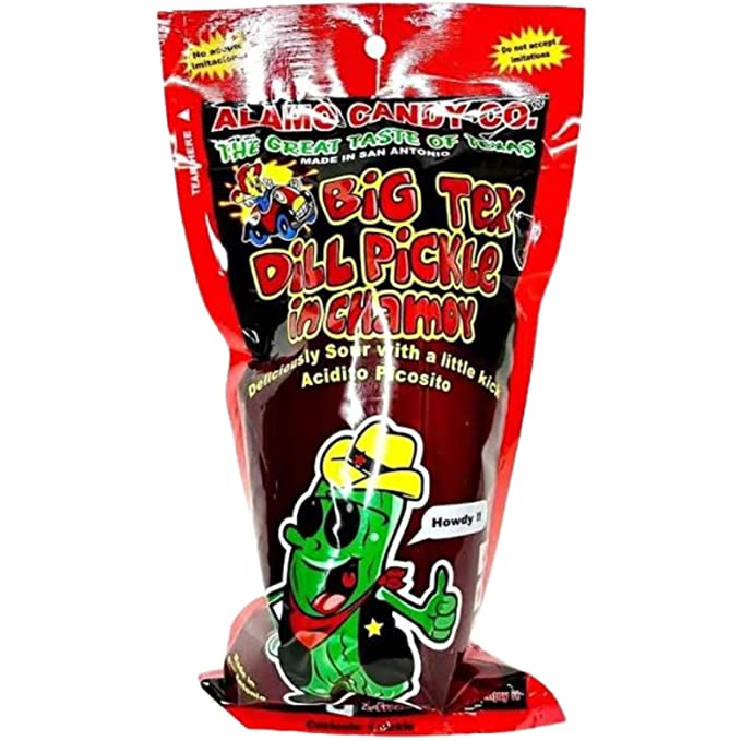 Alamo Big Tex Dill Chamoy Pickle
