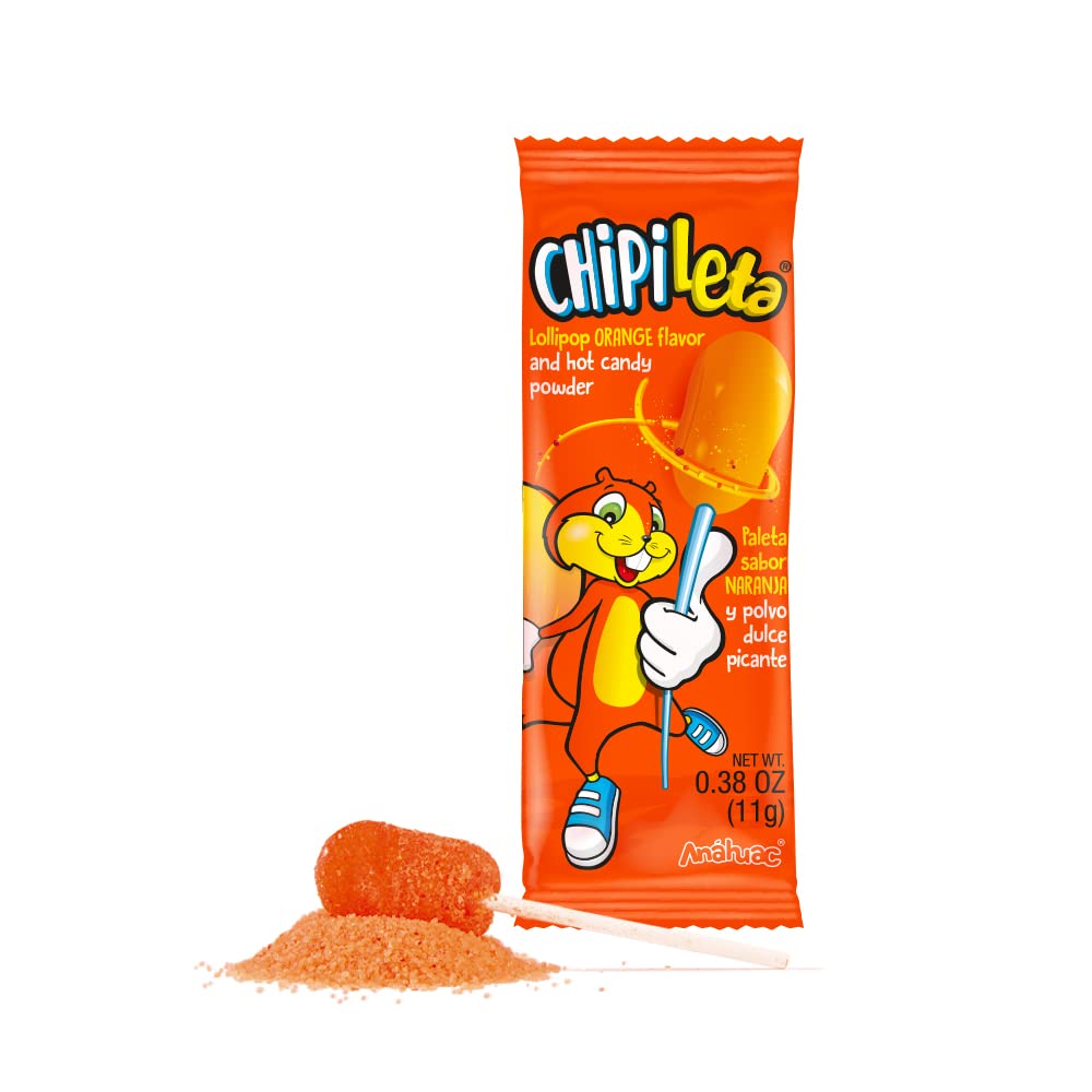 Chipileta Lollipop W/ Hot Candy Powder