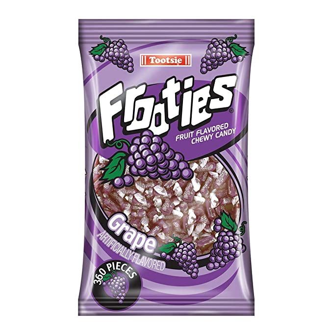 Tootsie Roll Grape Frooties - 360ct