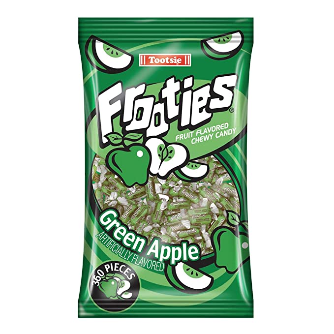 Tootsie Roll Green Apple Frooties - 360ct