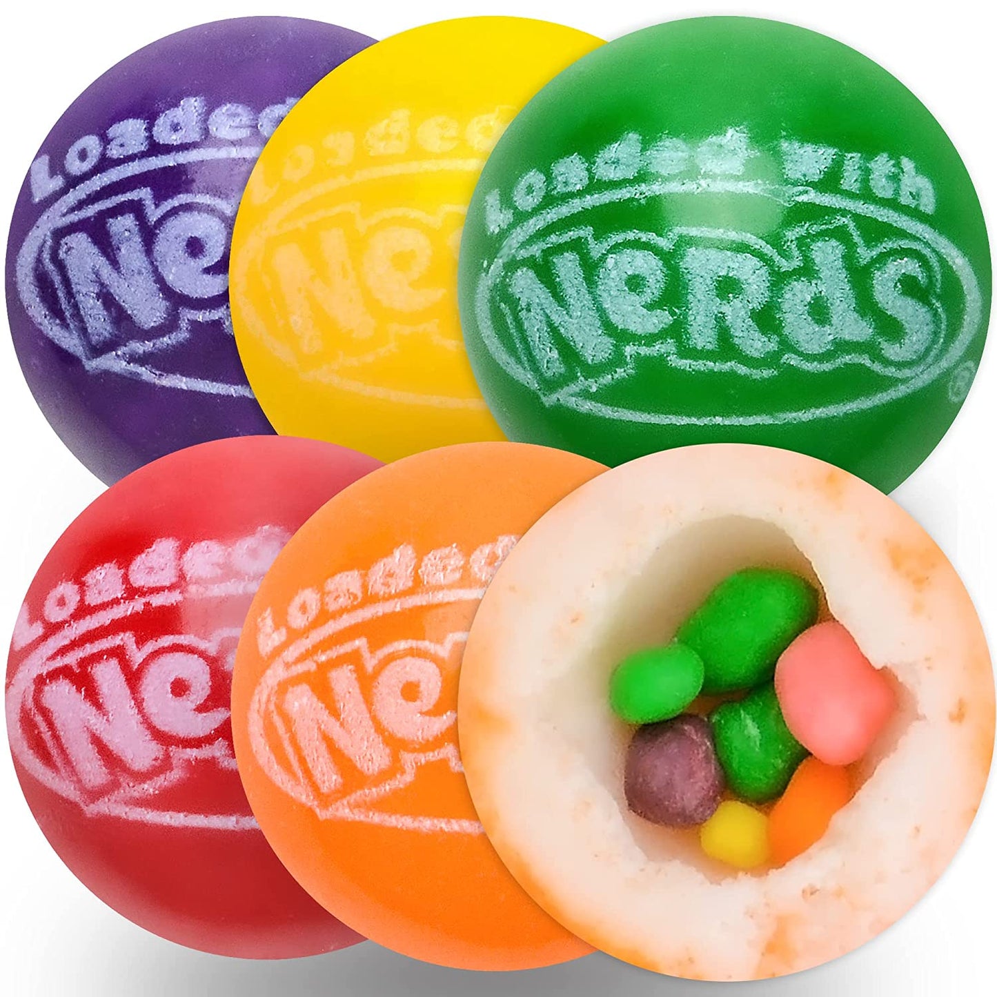 Gum Balls Nerd Filled -10oz