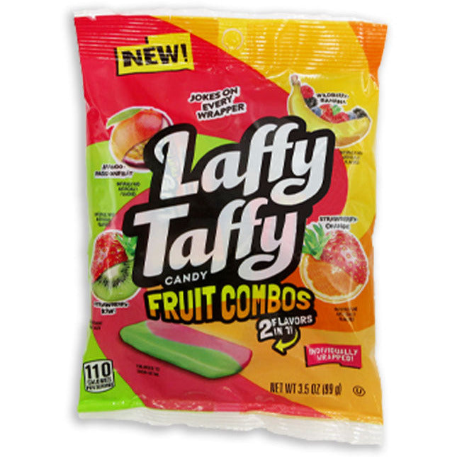 Laffy Taffy Fruit Combo Peg Bag -3.5 oz