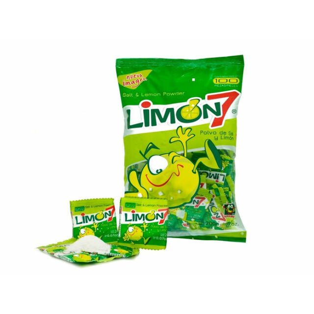 Limon 7 Salt & Lemon Powder - 100 ct