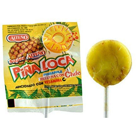Super Pina Loca Pineapple Lollipops
