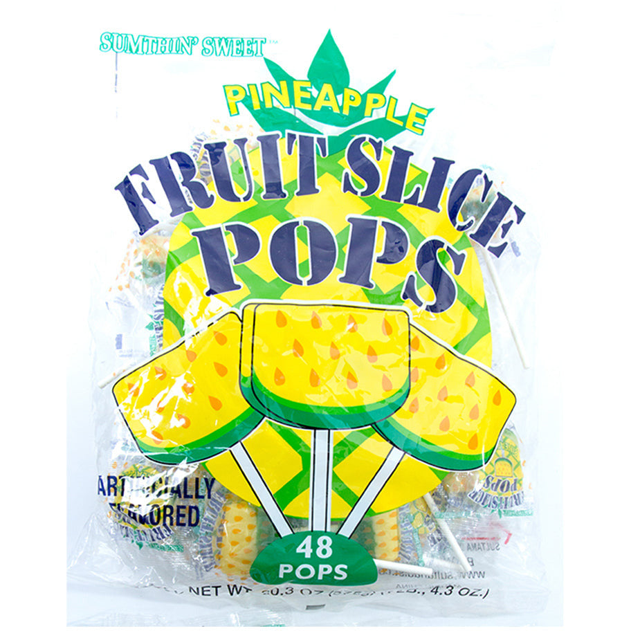 Pineapple Big Slice Lollipop (1 ct)