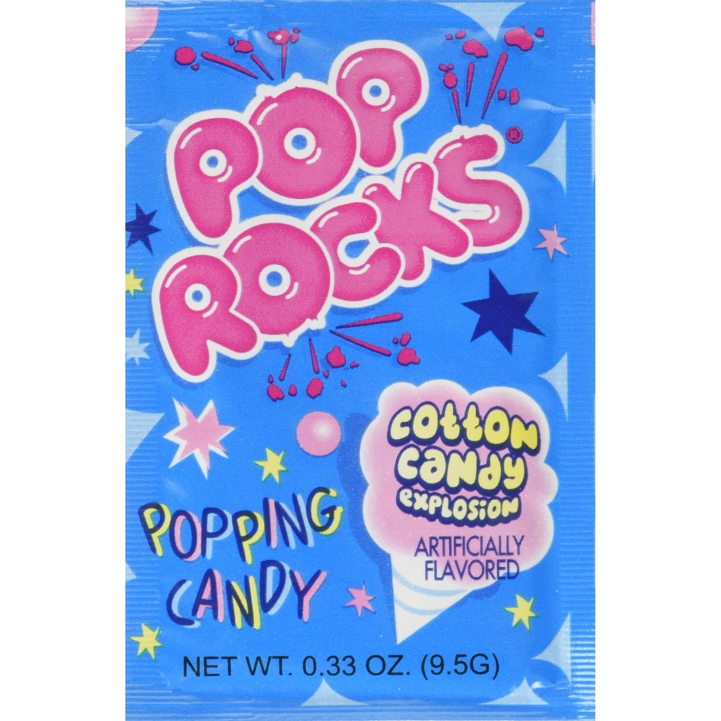 Pop Rocks Cotton Candy - .33 oz
