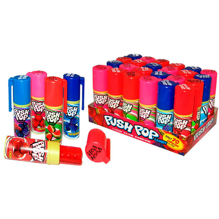 Push Pops Assorted - .5 oz