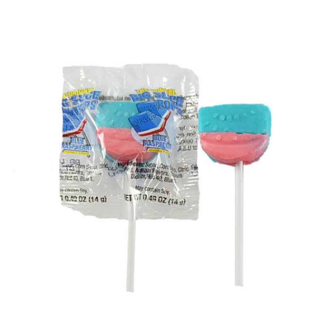 Blue Raspberry Big Slice Lollipops (1 ct)