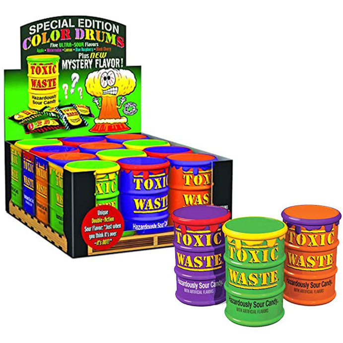 Toxic Waste Drums Assortment of Colors -1.7oz