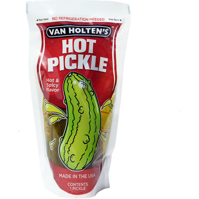 Van Holtens Hot Pickle in a Pouch - 1ct