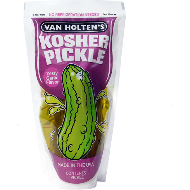 Van Holtens Kosher Pickle in a Pouch - 1ct