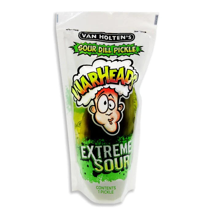 Van Hotlens Warheads Sour Dill - 5 oz