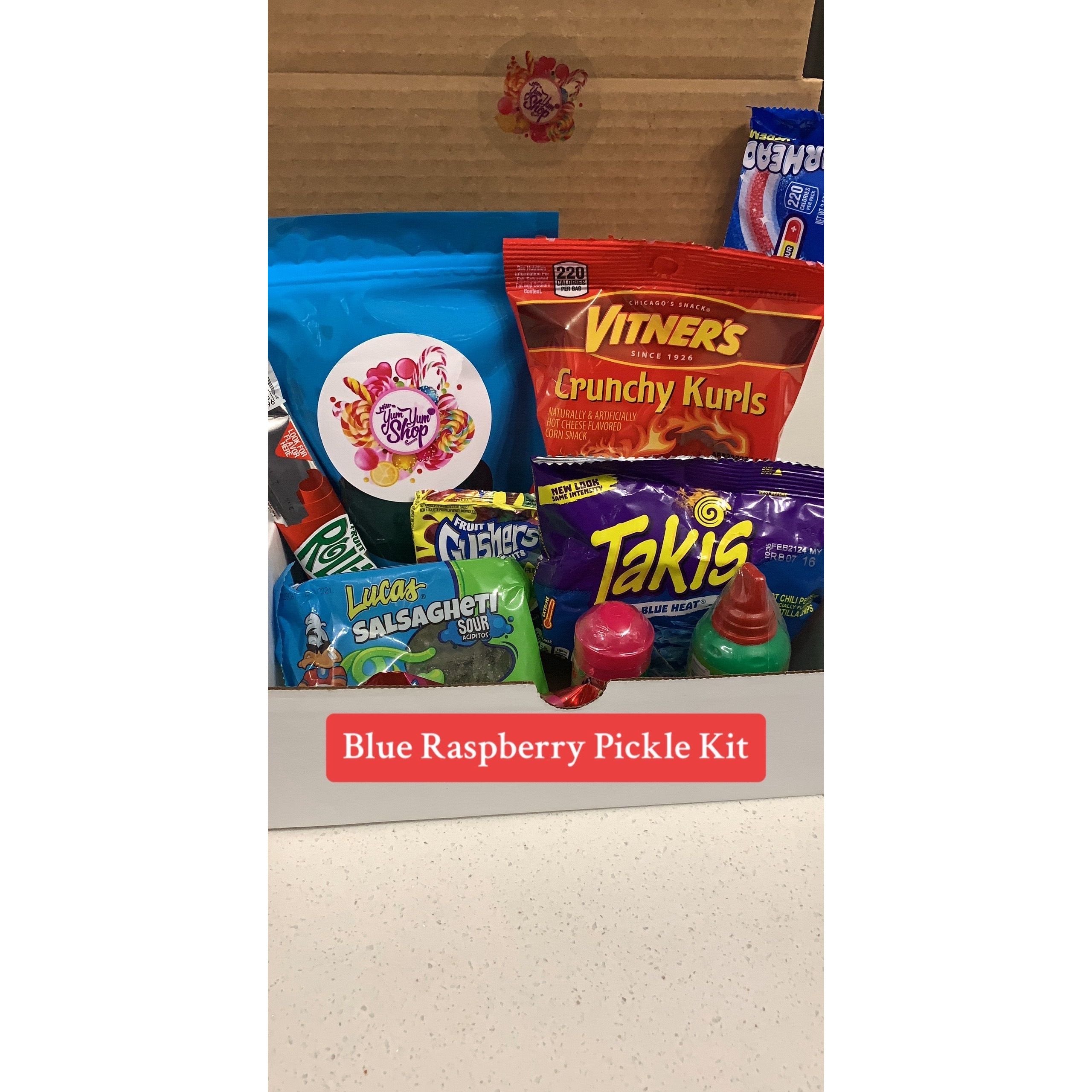 Blue RaspBerry Pickle Kit – YumYumCandystore