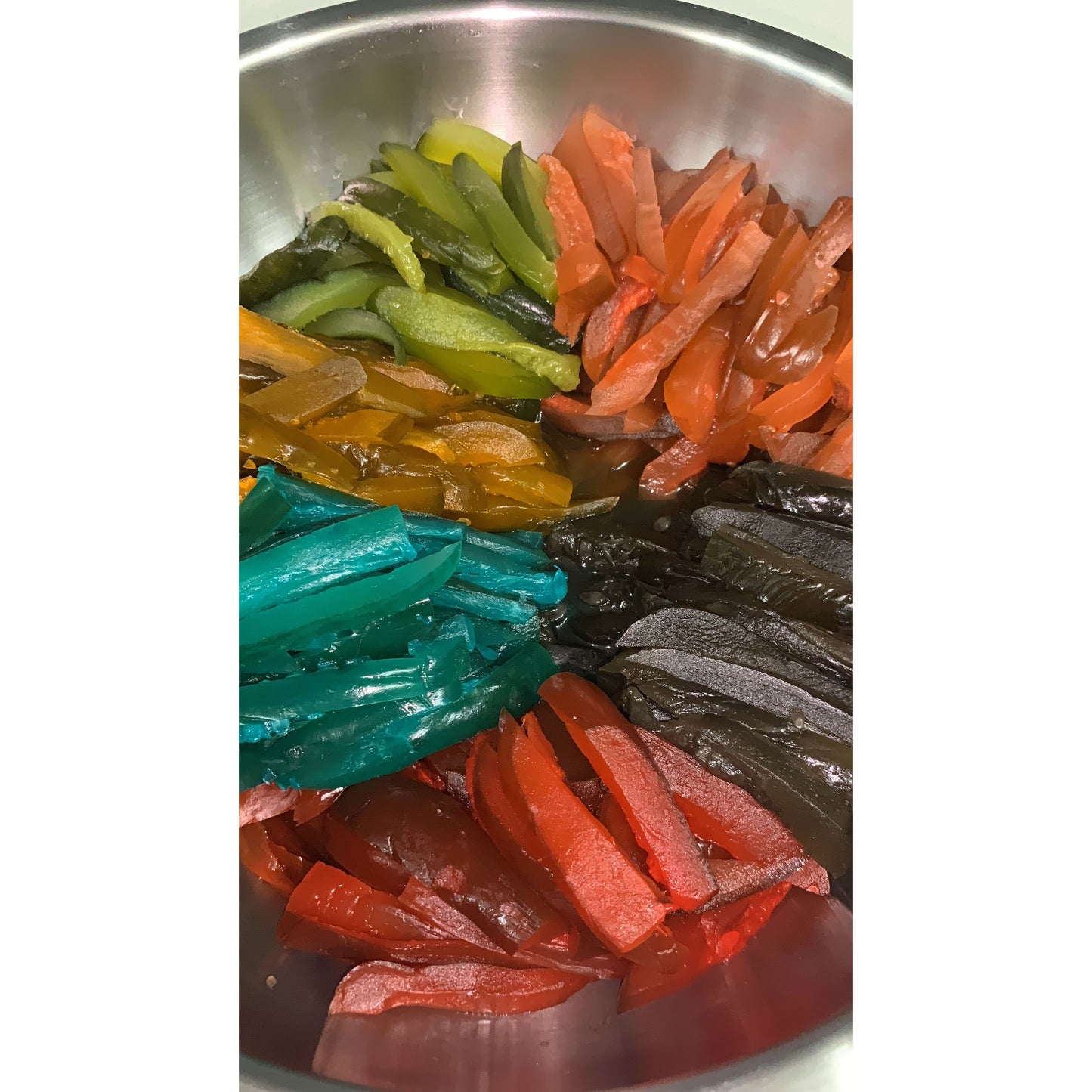 Rainbow Kool-Aid Pickle Strands Kit w/ Light Saber Chopsticks