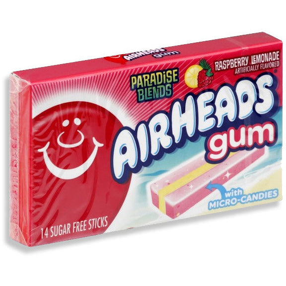 AirHeads Gum Raspberry Lemonade - 14 sticks