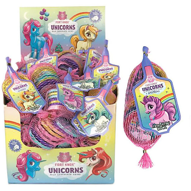Fort Knox Unicorn Coins w/ stickers