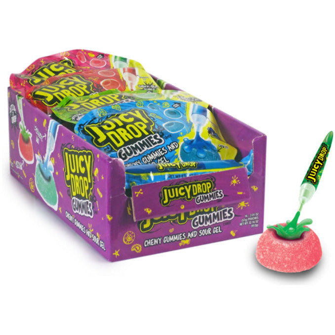 Juicy Drop Gummies w/ Sour Gel - 2.01 oz