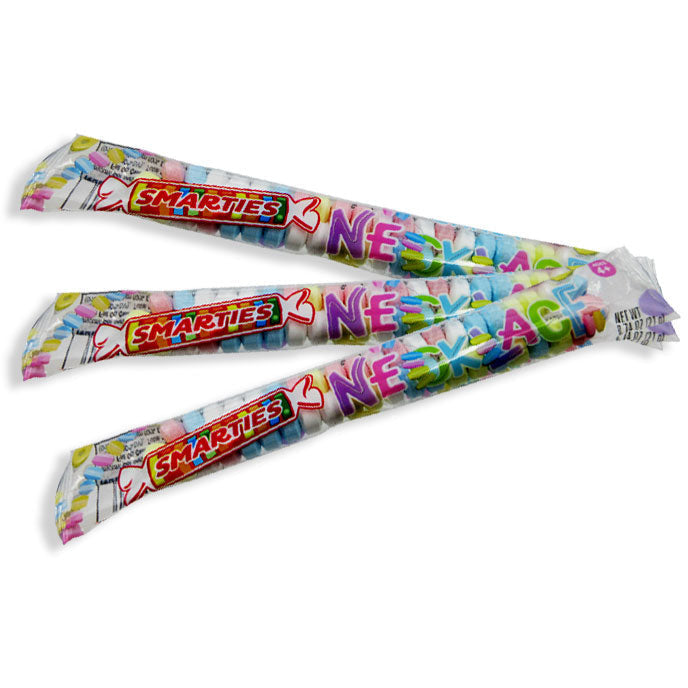 Smarties Candy Necklace (Wrapped)