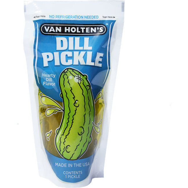 Van Holtens Dill Pickle in a Pouch - 1ct