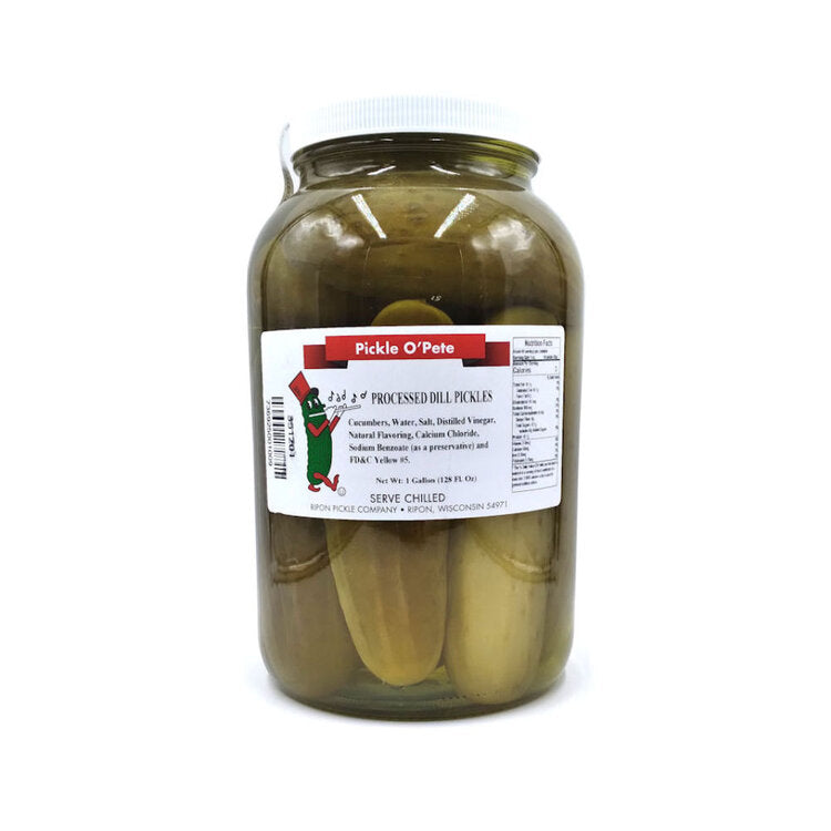 Pickle O' Pete Dill Pickles 1 gallon  - (128 oz) $22.99