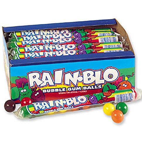 Rain Blo Bubble Gum Balls 10ct - 1.7 oz